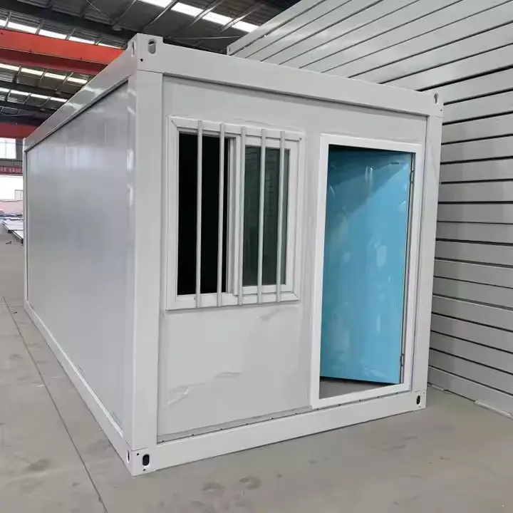 20ft flad pakke containerhus