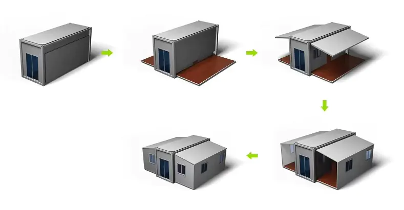 Movable Expandable Container House