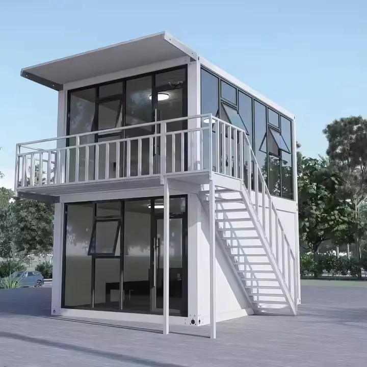 Prefab Office Container på stedet